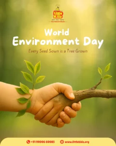 Happy Environment Day 🌱#LittleKidz #environmentday #environment #earth #nature #trees